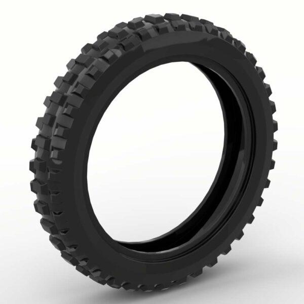 LEGO® Pneu de Moto 100.6mm D. à Crampons - 11957 - Noir