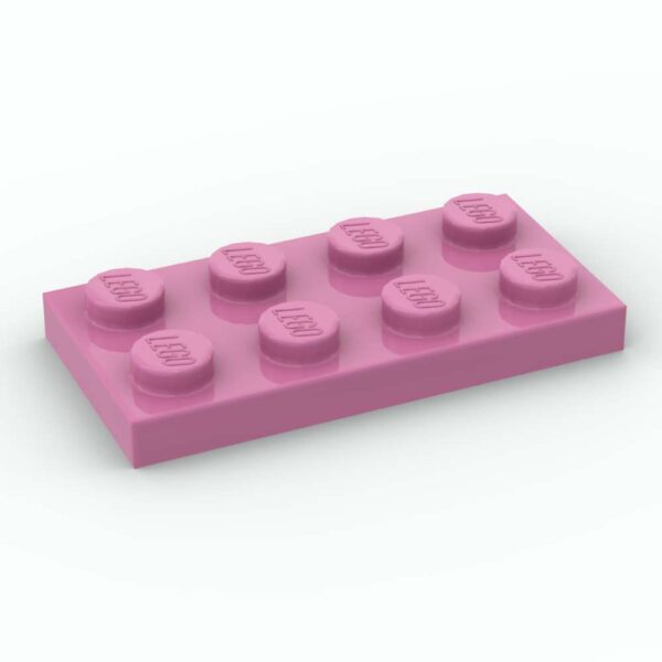 LEGO® Plaque 2 x 4 - 3020 - Rose Foncé