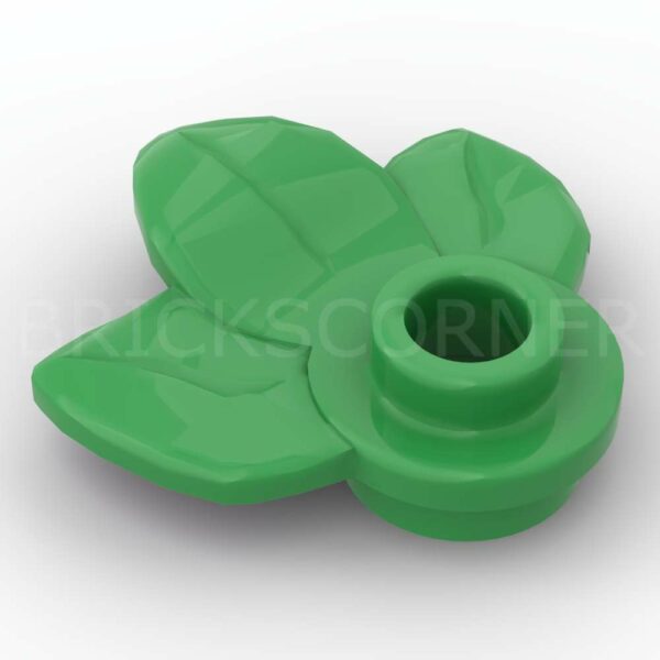 LEGO® Plante 1 x 1 avec 3 Feuilles / Pétales - 32607 - Vert Clair