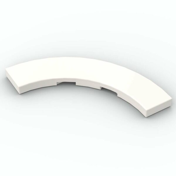 LEGO® Tuile Ronde 4 x 4 Macaroni - 27507 - Blanc