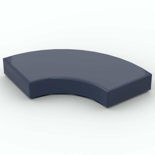 LEGO® Tuile Ronde 2 x 2 1/4 de cercle "Macaroni" 27925 - Bleu Foncé