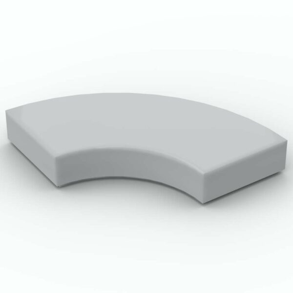 LEGO® Tuile Ronde 2 x 2 1/4 de cercle "Macaroni" 27925 - Medium Stone Gray