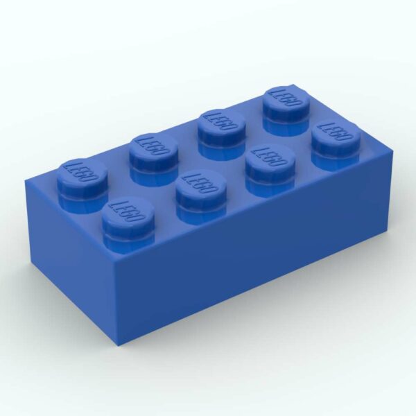 LEGO® Brique 2 x 4 - 3001 - Bleu