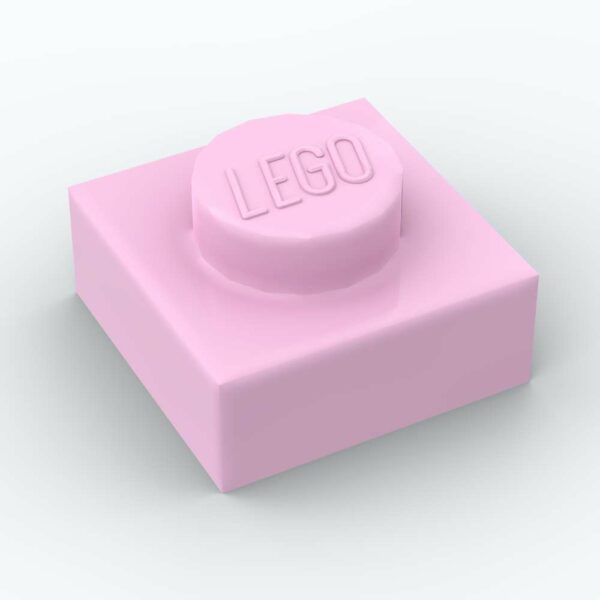 LEGO® Plaque 1 x 1 - 3024 - Rose Clair