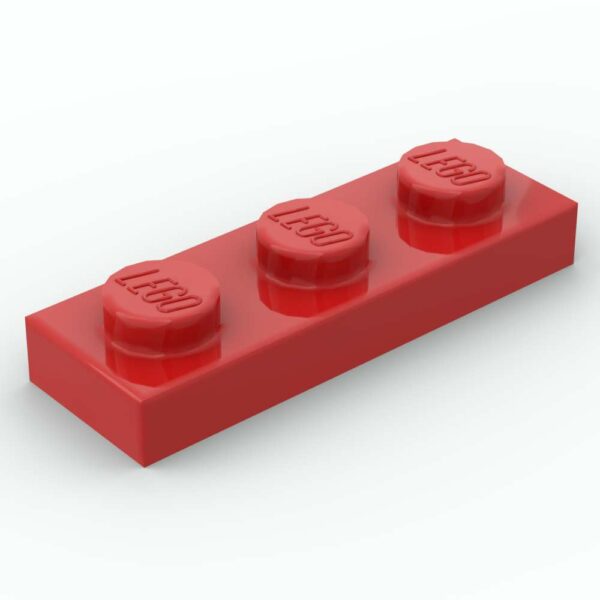 LEGO® Plaque 1 x 3 - 3623 - Rouge