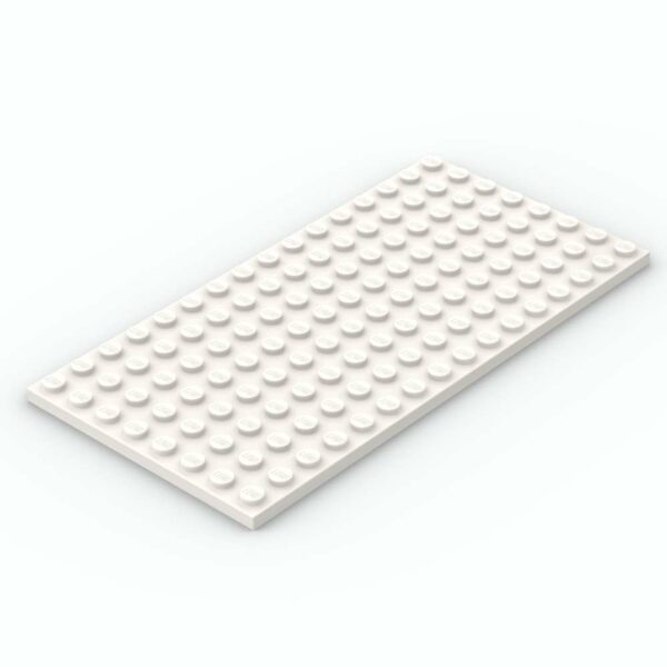 LEGO® Plaque 8 x 16  - 92438 - Blanc