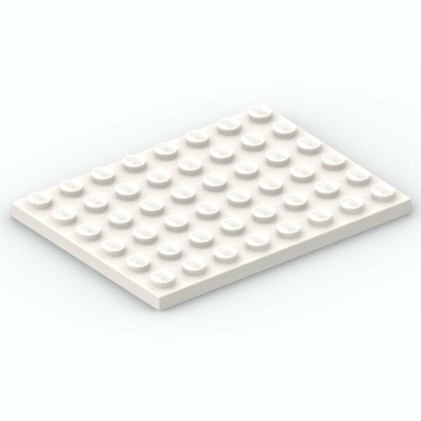 LEGO® Plaque 6 x 8 - 3036 - Blanc