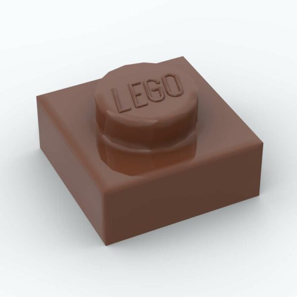 LEGO® Plaque 1 x 1 - 3024 - Brun
