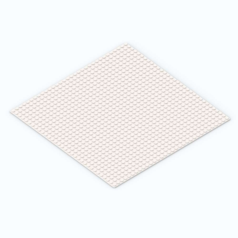 LEGO® Plaque de Base 48 x 48 – 3811 – Blanc