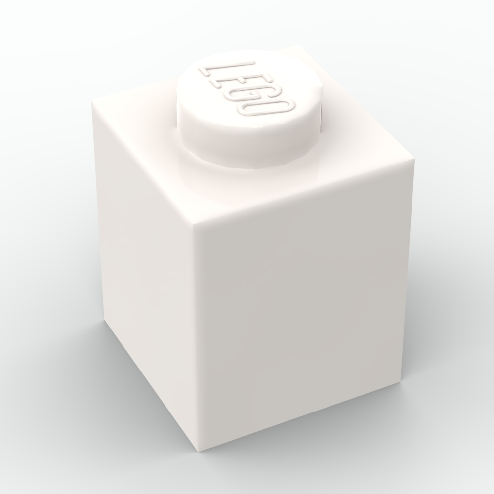 LEGO® Brique 1 x 1 – 3005 – Blanc