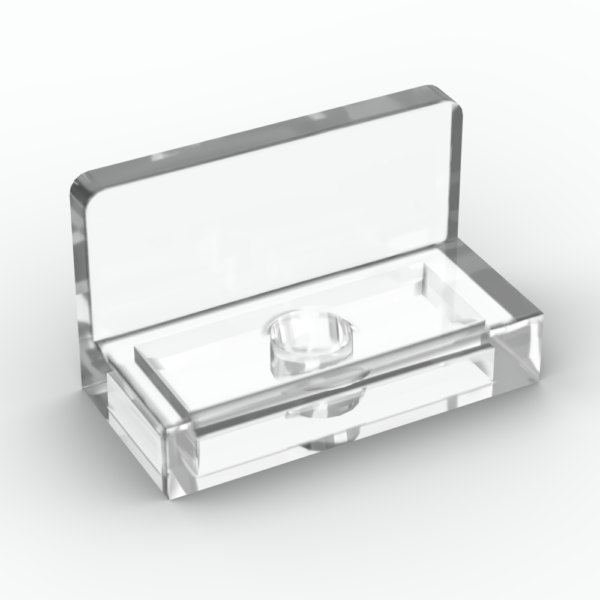 LEGO® Cloison 1 x 2 x 1 - 4865b - Transparent