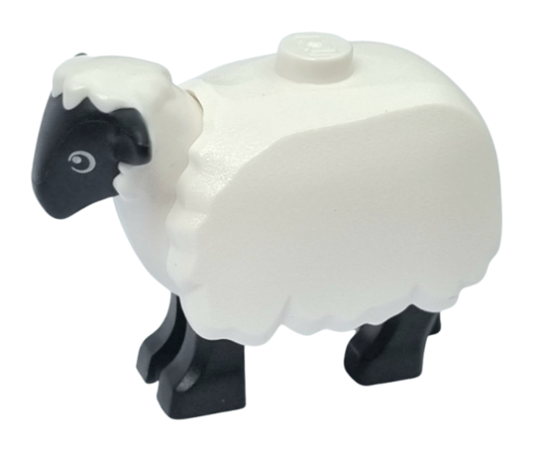 LEGO® Monton / Brebis - 74188pb01 - Blanc