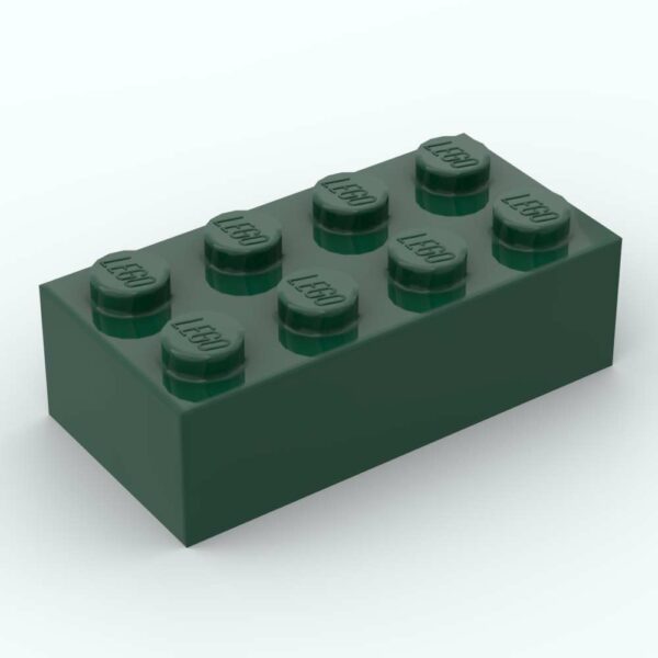 LEGO® Brique 2 x 4 - 3001 - Vert Foncé