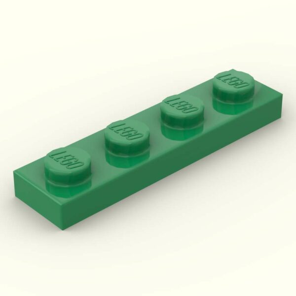 LEGO® Plaque 1 x 4 - 3710 - Vert