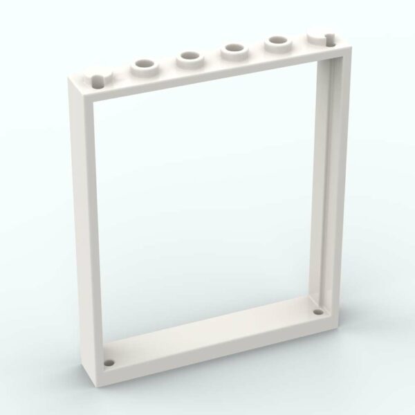 LEGO® Fenêtre / Cadre de Porte 1 x 6 x 6 - 42205 - Blanc