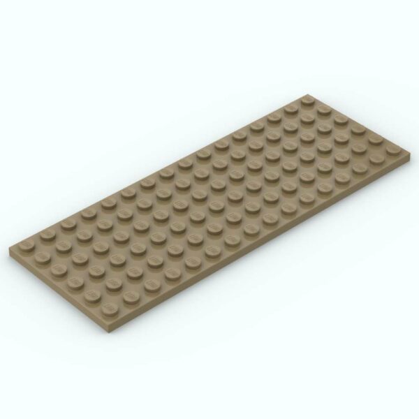 LEGO® Plaque 6 x 16 - 3027 - Beige Foncé