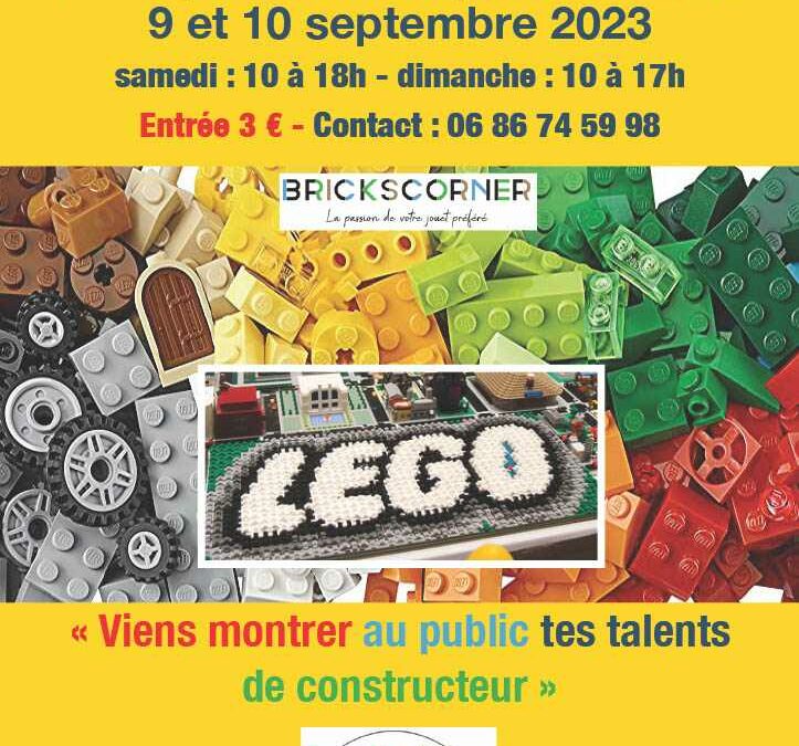 Brickscorner à l’Exposition LEGO® de Marville 9 et 10 septembre