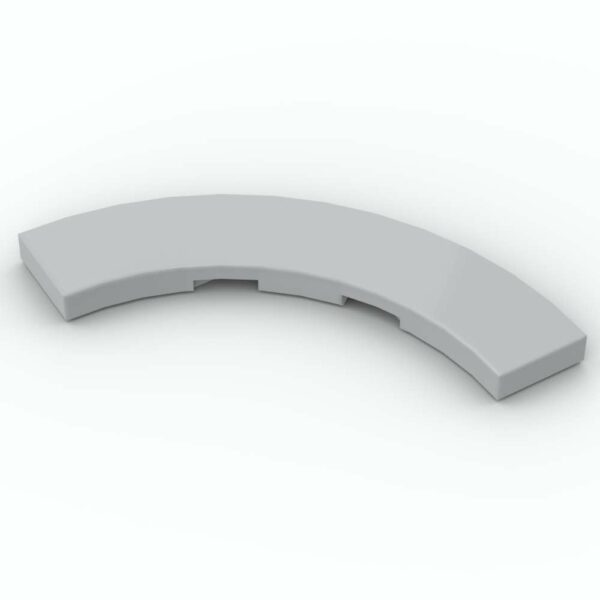 LEGO® Tuile Ronde 4 x 4 Macaroni - 27507 - Medium Stone Gray