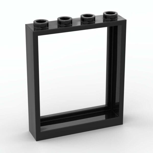 LEGO® Cadre de Porte 1 x 4 x 4 - 6154 - Noir