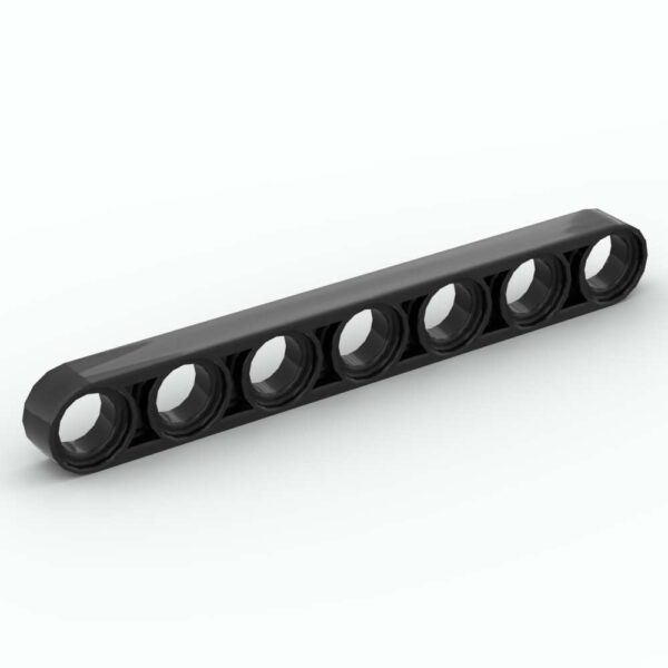 LEGO® Technic Bras de Structure 1 x 7 Fin - 32065 - Noir