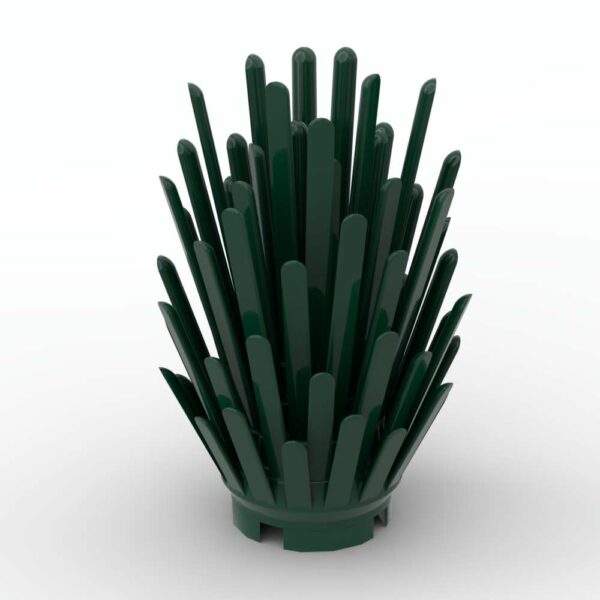 LEGO® Plante Buisson Epineux 2 x 2 x 4 - 6064 - Vert Foncé