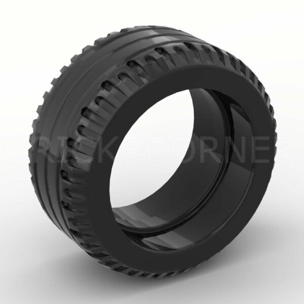 LEGO® Pneu 21 x 9.9 - 11209 - Noir