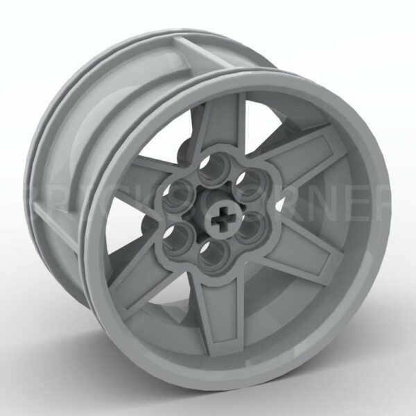 LEGO® Roue / Jante 56mm D. x 34mm - 15038 - Medium Stone Gray