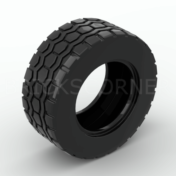 LEGO® Pneu 49.5 x 20 - 15413 - Noir