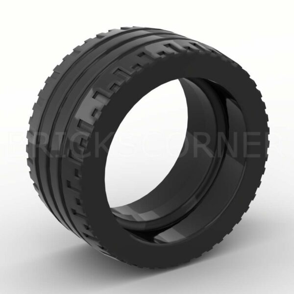 LEGO® Pneu 24 x 12 - 18977 - Noir