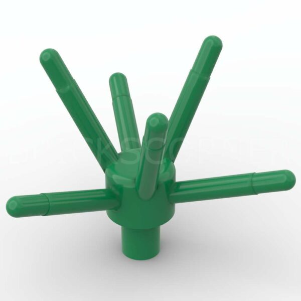 LEGO® Plante 6 Tiges pour Fleurs - 19119 - Vert
