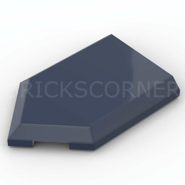LEGO® Tuile Modifiée 2 x 3 Pentagone / Pointe - 22385 - Bleu Foncé