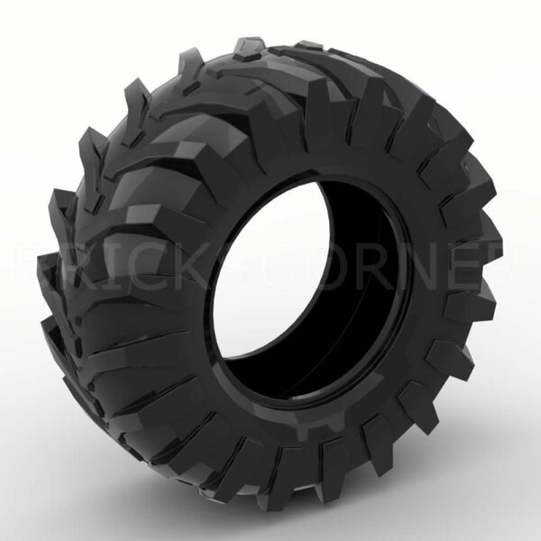 LEGO® Pneu 107 x 44R Tracteur / Camion / Grue - 23798 - Noir