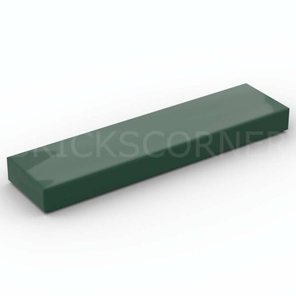 LEGO® Tuile 1 x 4 - 2431 - Vert Foncé