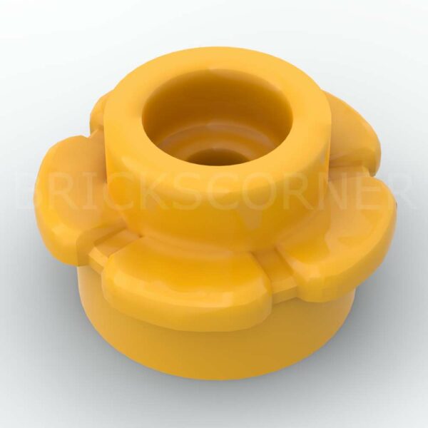 LEGO® Fleur 1 x 1 - 5 pétales - 24866 - Orange Clair