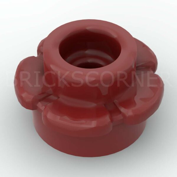 LEGO® Fleur 1 x 1 - 5 pétales - 24866 - Rouge Foncé
