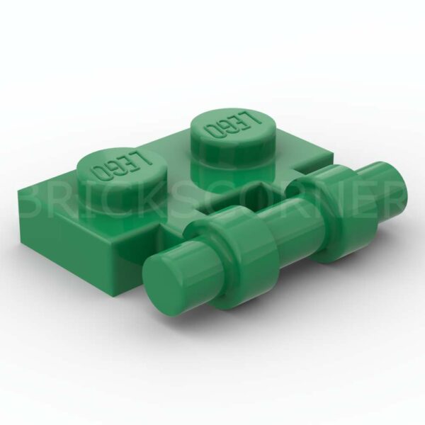 LEGO® Plaque Modifiée 1 x 2 avec Barre / Poignée - 2540 - Vert