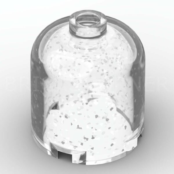 LEGO® Brique Ronde 2 x 2 x 1 2/3 Dôme / Cloche - 30151 - Transparent
