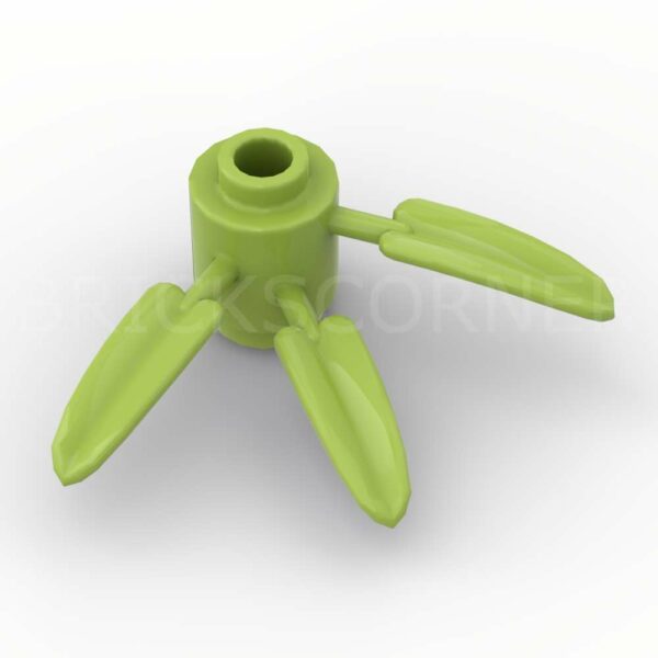 LEGO® Plante 1 x 1 avec 3 feuilles bambou - 30176 - Lime