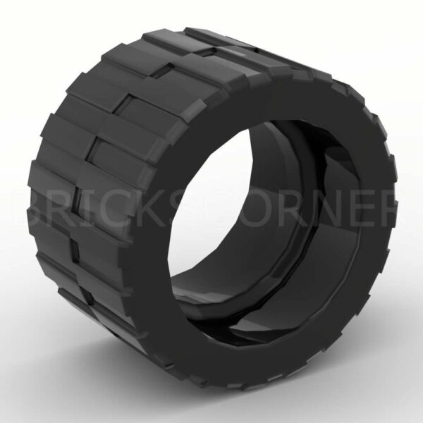 LEGO® Pneu 24 x 14 Taille Basse - 30648 - Noir