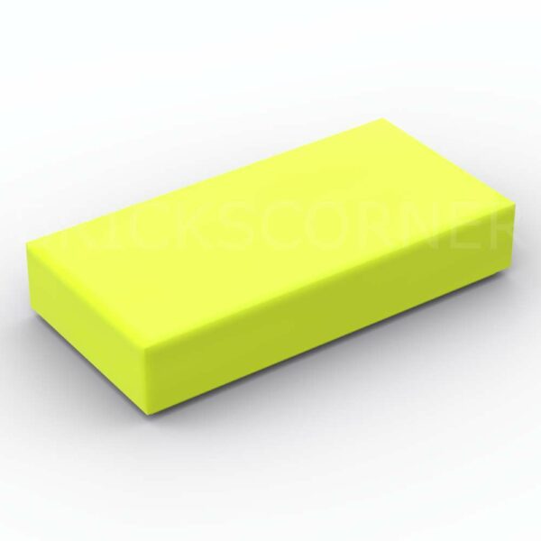 LEGO® Tuile 1 x 2 - 3069b - Lime