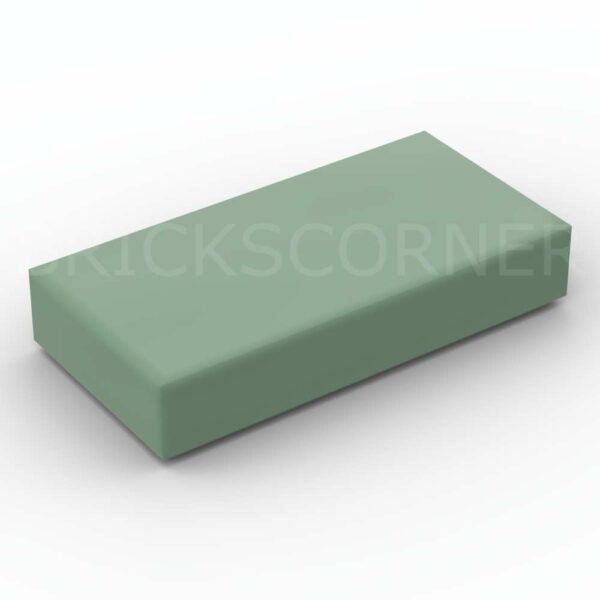 LEGO® Tuile 1 x 2 - 3069 - Vert Sable