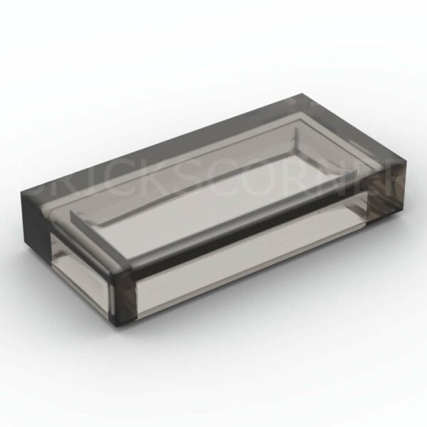 LEGO® Tuile 1 x 2 - 3069 - Transparent Foncé
