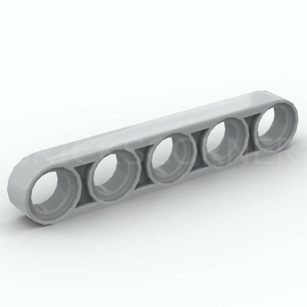 LEGO® Technic Bras de Structure 1 x 5 Fin - 32017 - Medium Stone Gray