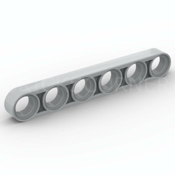 LEGO® Technic Bras de Structure 1 x 6 Fin - 32063 - Medium Stone Gray