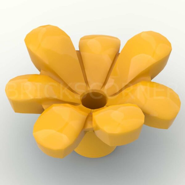 LEGO® Fleur Friends 7 pétales - 32606 - Orange Clair