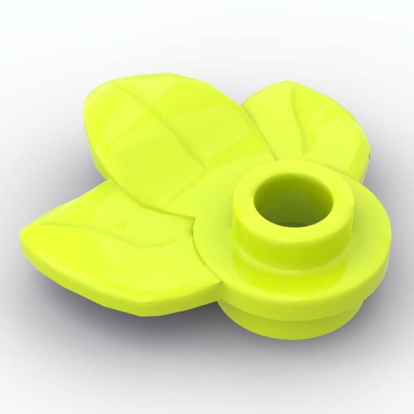 LEGO® Plante 1 x 1 avec 3 Feuilles / Pétales - 32607 - Lime