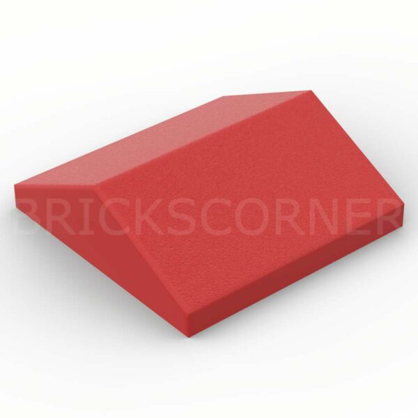 LEGO® Pente 33° 2 x 2 Double / Faitière - 3300 - Rouge