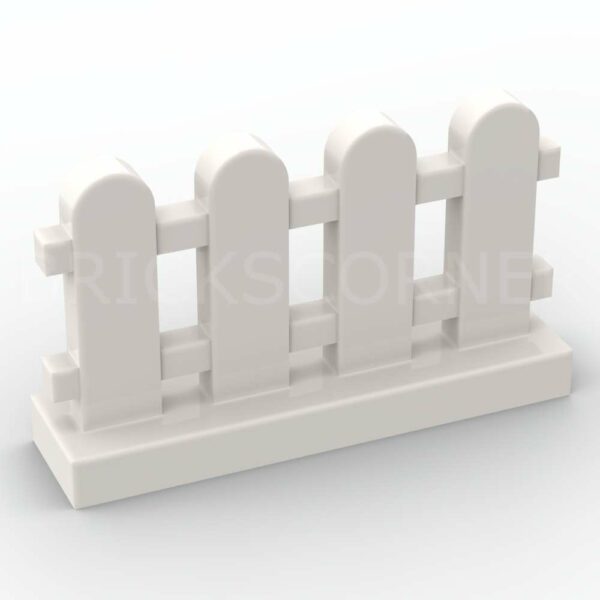 LEGO® Barrière / Clôture 1 x 4 x 3 Palissade de Planches / Piquets - 33303 - Blanc