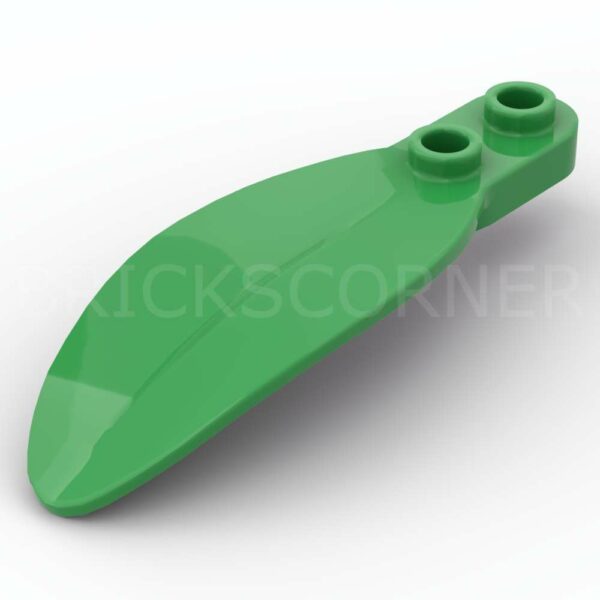 LEGO® Plante Plaque Ronde 1 x 2 Grande Feuille Arbre Tropical - 3565 - Vert Clair