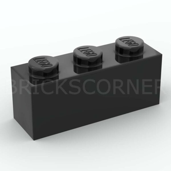 .LEGO ®Brique 1 x 3 - 3622 - Noir